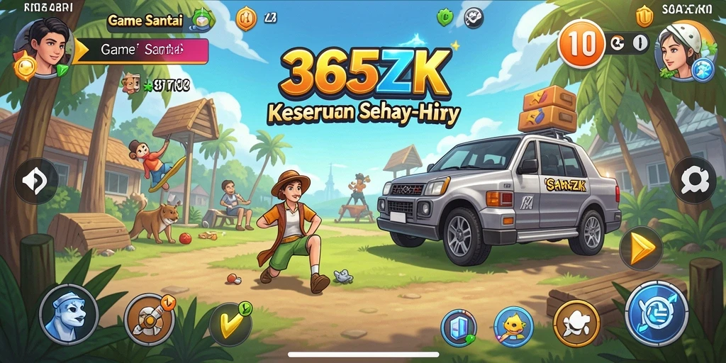 Screenshot gameplay 365ZK dengan tampilan menarik dan cerah.