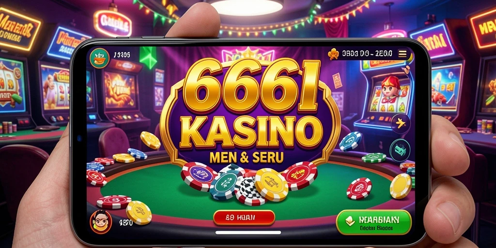 Gameplay seru di 666I dengan berbagai permainan Kasino.