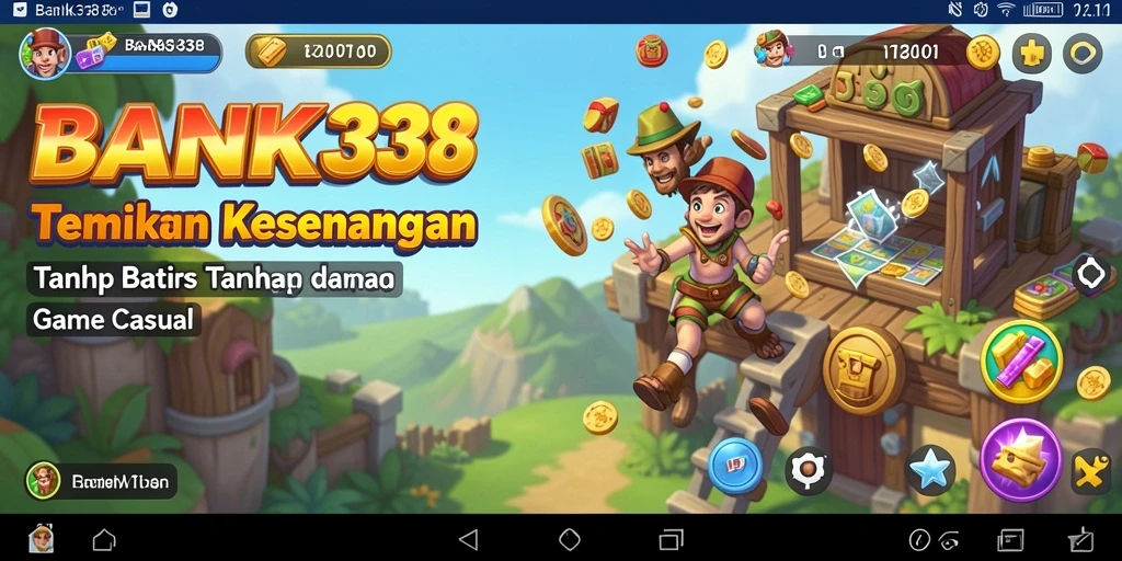 Tampilan gameplay BANK338 yang seru dan menghibur.