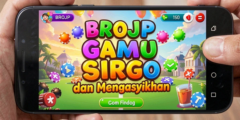 Tampilan utama gameplay Bingo yang mengasyikkan di BROJP.
