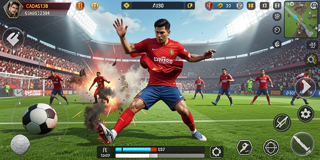 Tampilan gameplay seru dan penuh aksi di CADAS138.