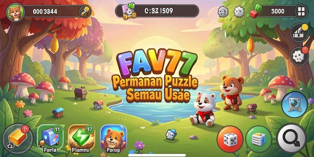 Screenshot FAV77 menampilkan gameplay Puzzle yang menarik dan penuh tantangan.