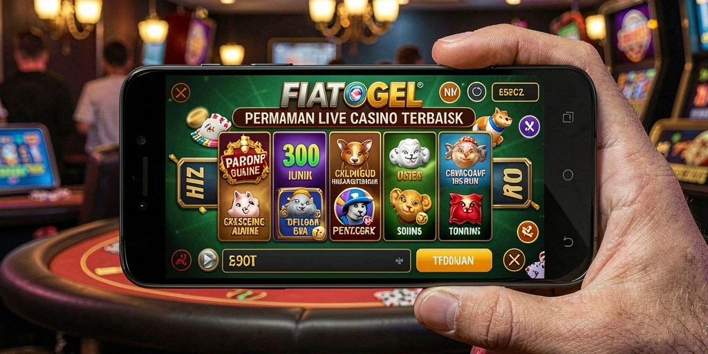 Tampilan gameplay menarik dari FIATOGEL Live Casino.