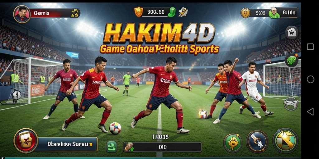 Tampilan gameplay HAKIM4D yang mendebarkan dan interaktif.