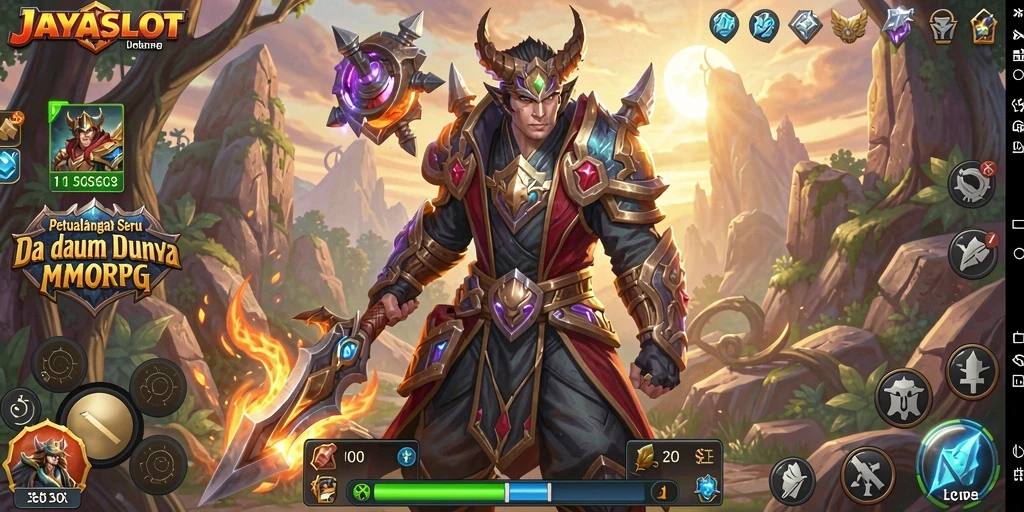 Tampilan gameplay JAYASLOT yang penuh aksi dan strategi.