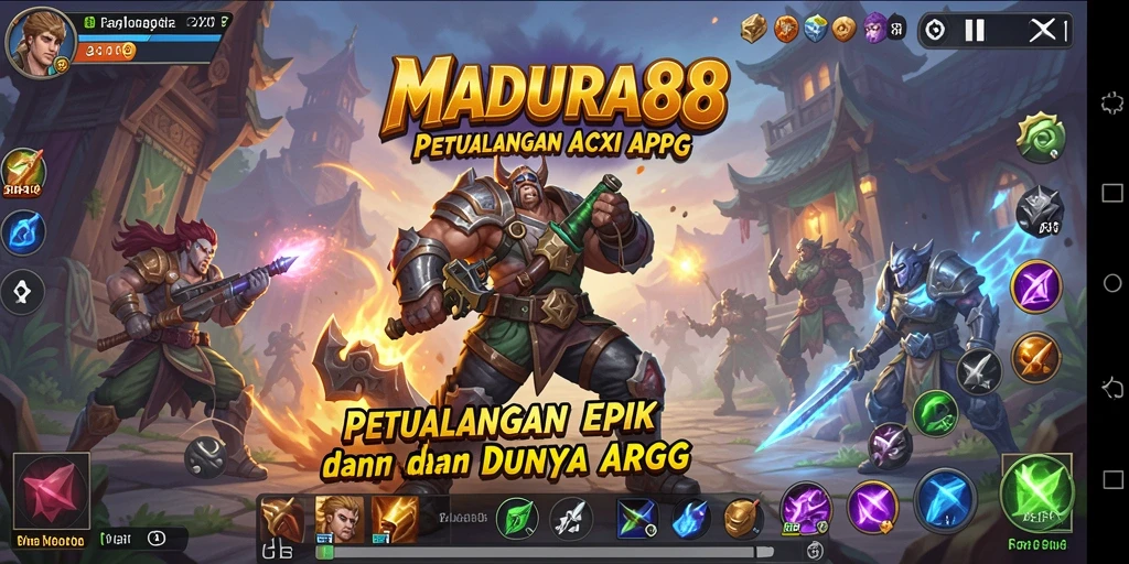 Gameplay menarik dengan aksi tempur yang intens.