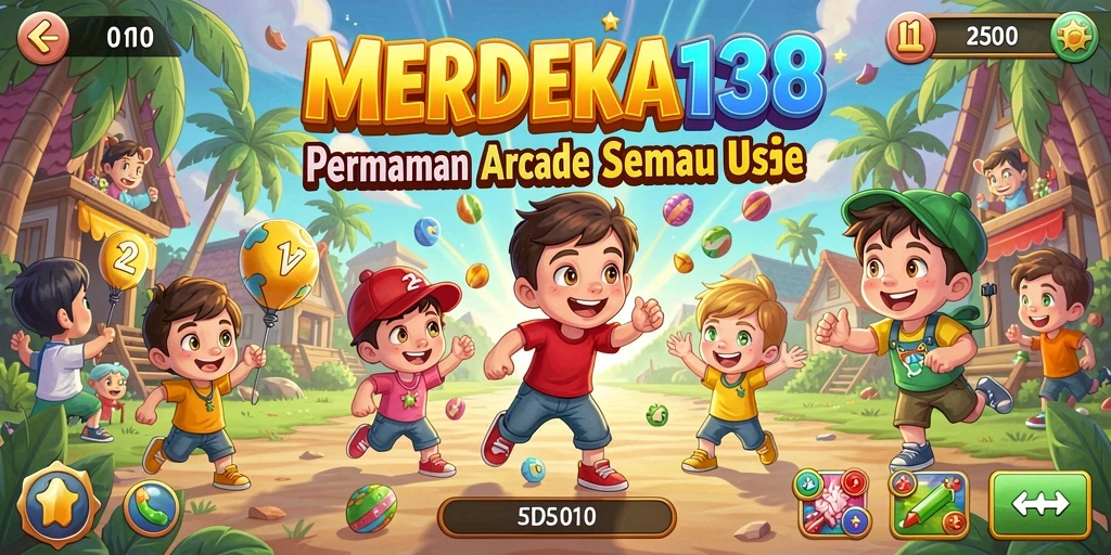 Tangkapan layar game MERDEKA138 menampilkan aksi seru dalam gameplay Arcade.