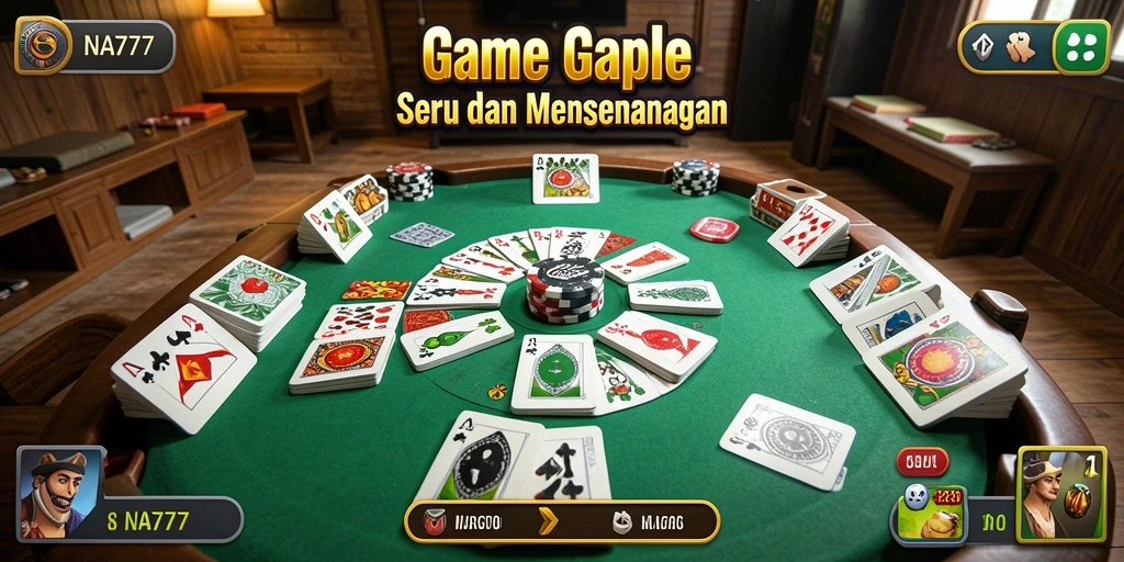 Tampilan gameplay NA777 yang menarik dan penuh warna.