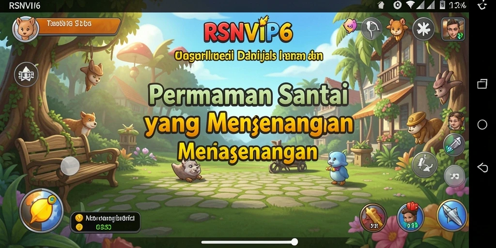 Screenshot permainan RSNVIP6 menampilkan aksi spesial yang menyenangkan.