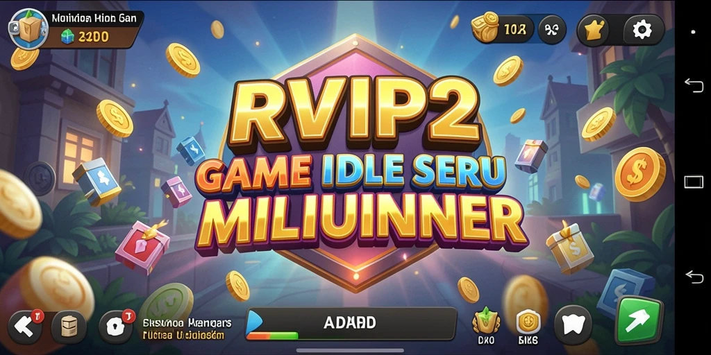 Screenshot utama RVIP2 menunjukkan gameplay Idle yang menarik.