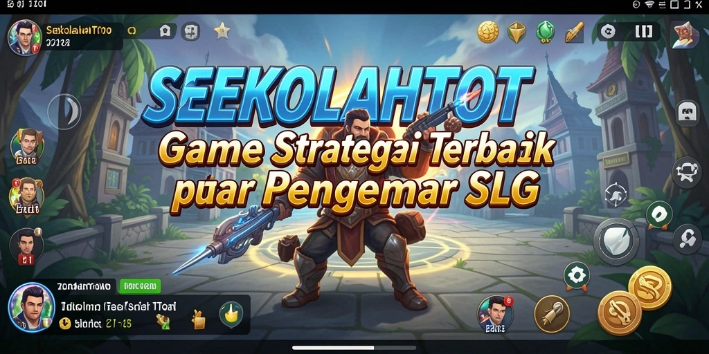 Tampilkan gameplay menarik dalam pengelolaan sekolah strategi.