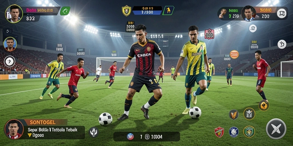 Gameplay seru dari SONTOGEL dengan grafis sepak bola menawan.