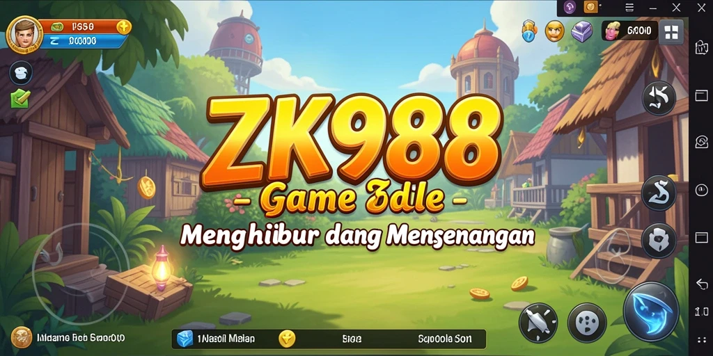 Screenshot menampilkan gameplay ZK988 yang seru dan menenangkan.
